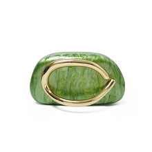 女士欧美亚克力手抓晚宴包金属盒子小方包宴会百搭手拿斜挎包