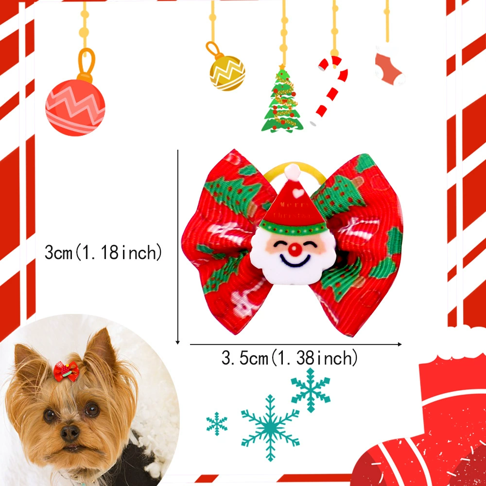 Variedad de pajaritas navideñas del set