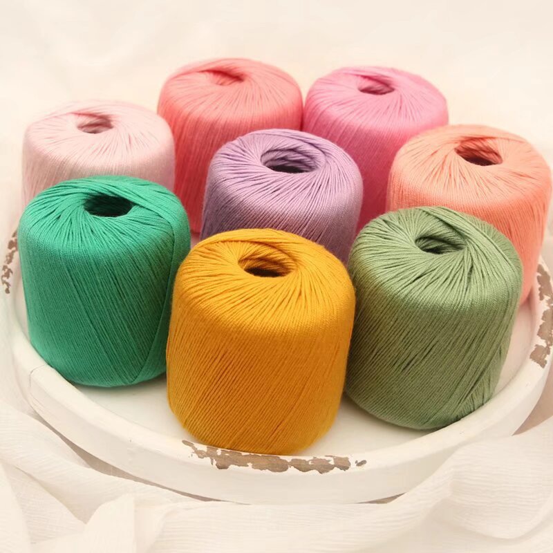 lace silk threads pearl