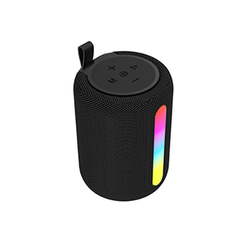 新型無線bluetoothスピーカーのサブウーファ屋外携帯用RGBカラーライトの布の携帯型カードの音響卸売り|undefined