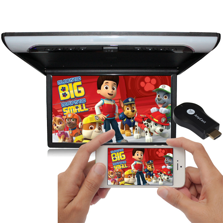 Модель C 19inch MP5+HDMI черный внешний экран, такой же комплект