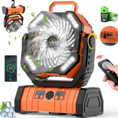アウトドアキャンプ充電式ファン超長バッテリー寿命USB車冷却エアコン釣りキャンプテント冷却アーティファクト
