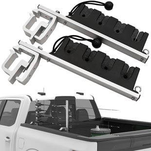Rod Holder Aluminum Clamp on Boat Pickup Truck Fishing Rod Holder