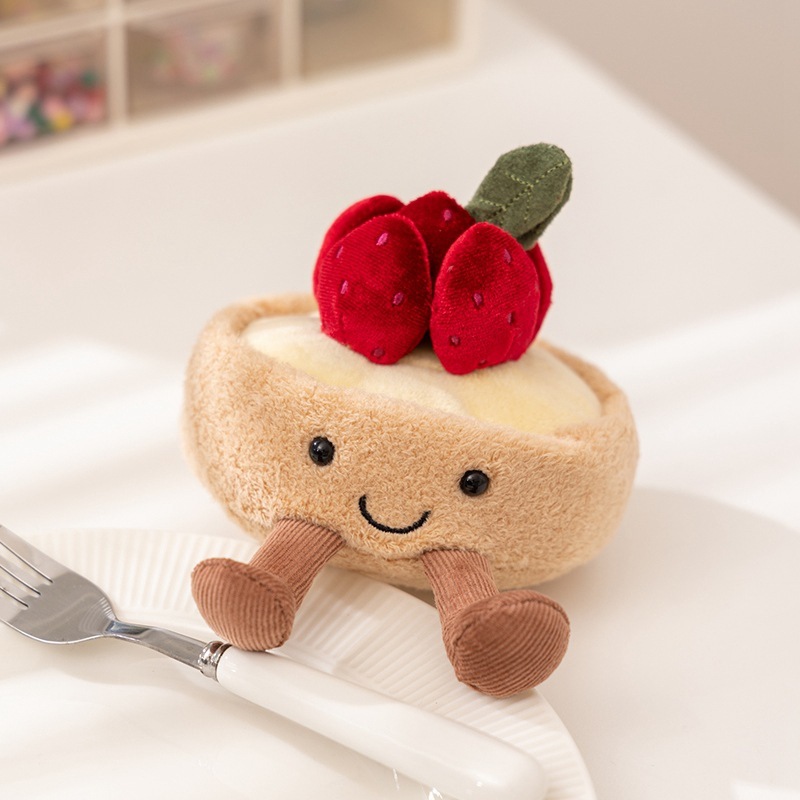 JC バーガーラビット人形小動物ぬいぐるみかわいいケーキ堡壘人形女の子睡眠枕人形|undefined