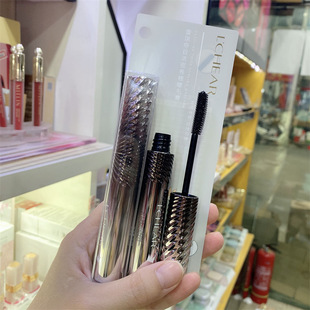 Leiqi's eye-catching thick curling mascara student's long natural waterproof sweat-proof makeup-free silicone brush head