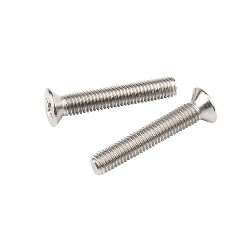 304 stainless steel GB819M3-M6 countersunk head cross machine screws countersunk machine screws wholesale flat head cross machine screws