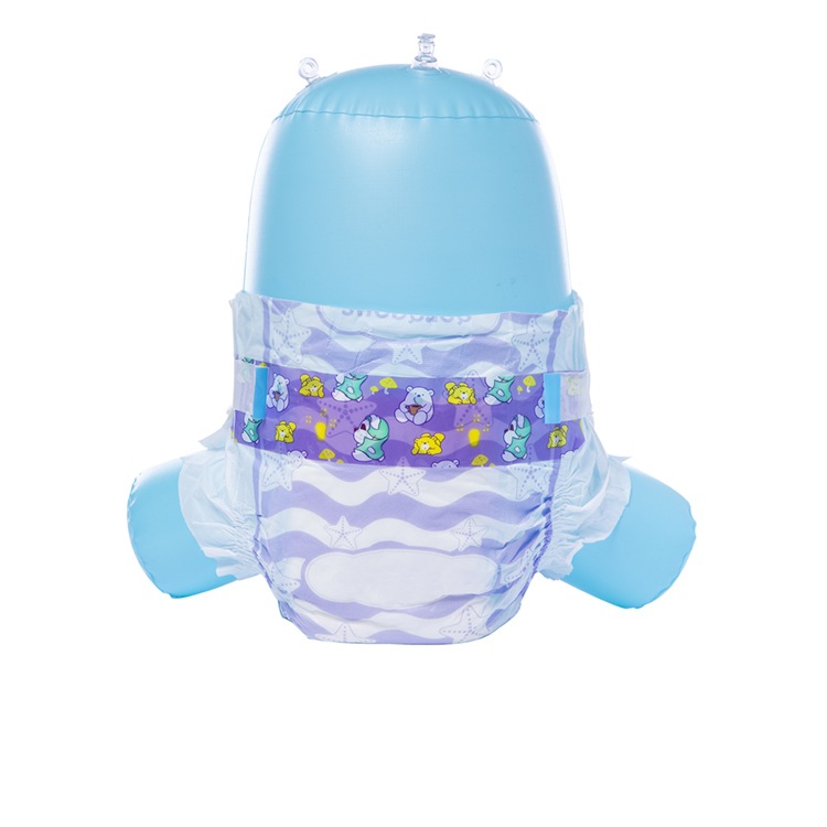 Factory export foreign trade diapers diapers diaper production baby diapers composite film magic buckle