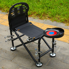 Manufacturer wholesale Black Panther fishing chair fishing chair liftable foldable fishing chair knight fishing chair multifunctional wild fishing chair