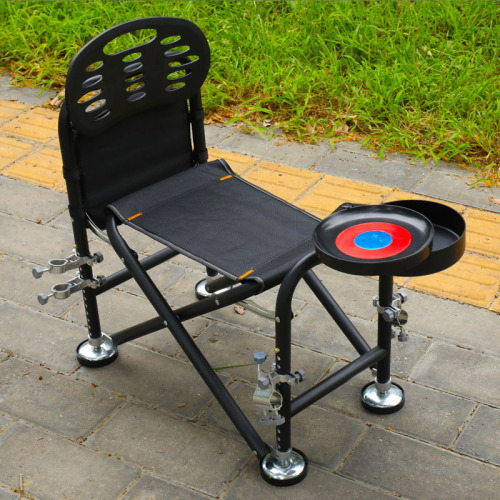 Manufacturer wholesale Black Panther fishing chair fishing chair liftable foldable fishing chair knight fishing chair multifunctional wild fishing chair