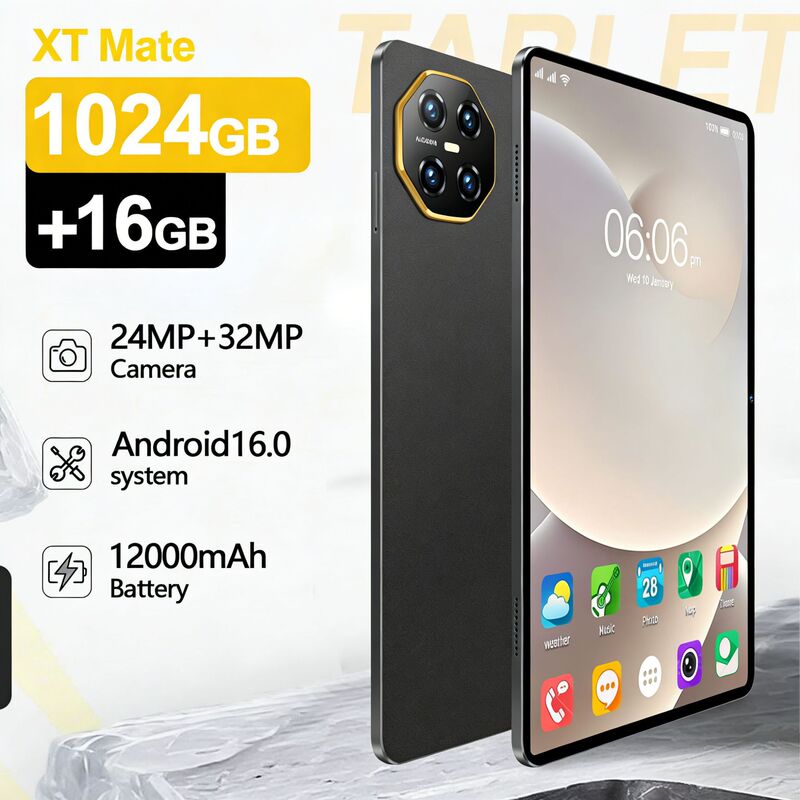 2026 Cross-Border Europe 10inch Notebook Tablet Pc Xtmate Dual Sim Dual Standby Android Cross-Border Factory in Stock