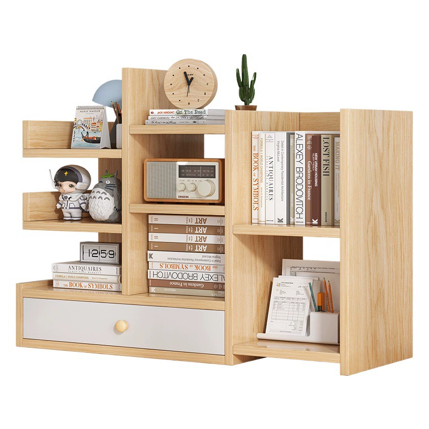 Настольный книжный шкаф Daifa, простой студенческий шкаф для хранения, простой креативный офисный стол, небольшой книжный шкаф, стеллаж для хранения