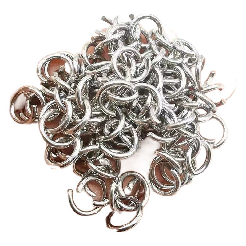 Оптовая продажа фабрики оптом Открытое кольцо DIY ювелирные аксессуары железное кольцо для браслета ожерелье соединение закрытие материал
