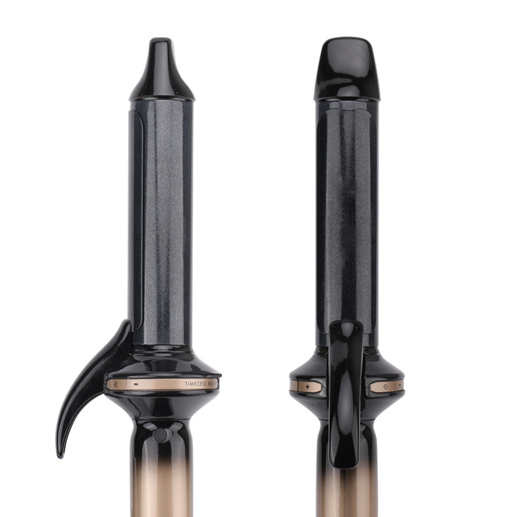 MESKY可定制批发液晶显示单管电动卷发器陶瓷釉涂层远红外卷发器