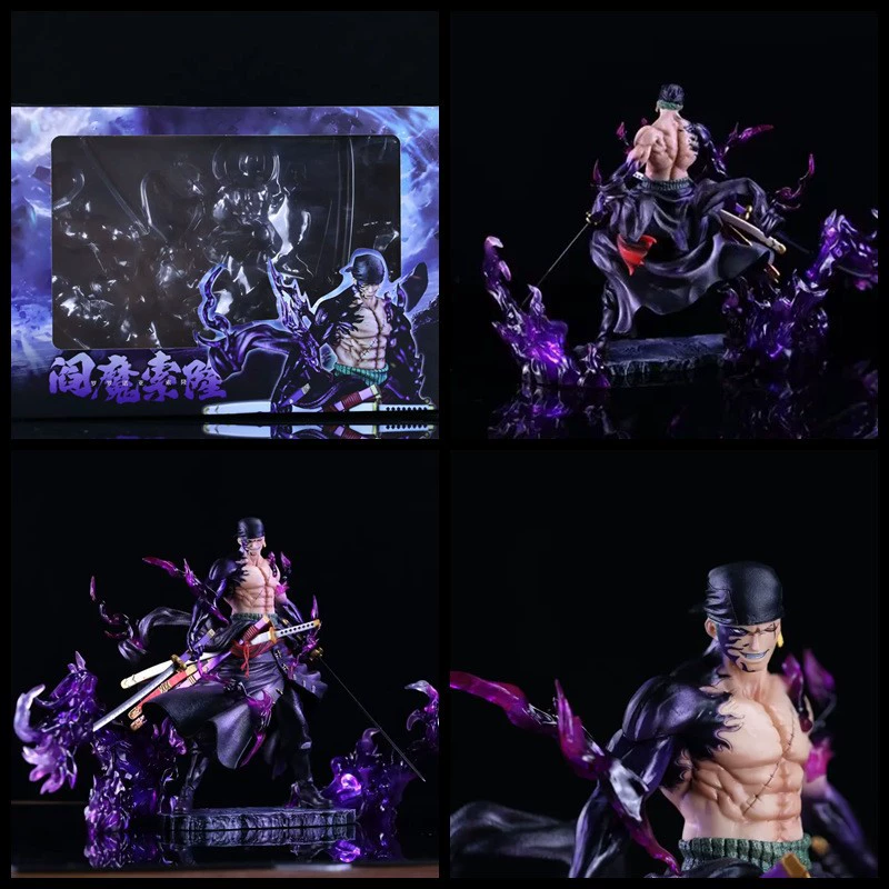 One Piece Тене Энма Зоро Спецэффект Призрак Битвы Сцена Модель Украшения Упаковка Фигур оптом