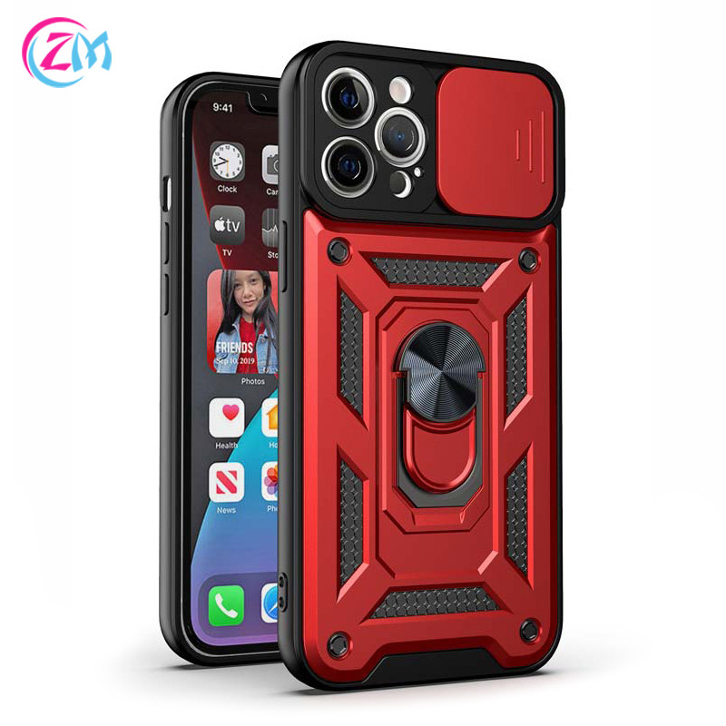 Suitable for iPhone 16 17 Pro Max Sergeant Push Window Mobile Phone Case Samsung S25 Ring Holder Protective Cover Suitable for iPhone 16 17 Pro Max Sergeant Push Window Mobile Phone Case Samsung S25 Ring Holder Protective Cover