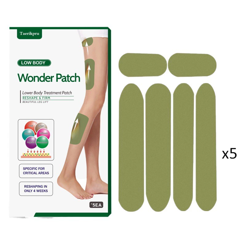 Зарубежная торговля, трансграничная пробная пластырь для похудения ног, красивая пластырь для ног, пластырь из полыни, 5 штук, 30 пластырей в коробке