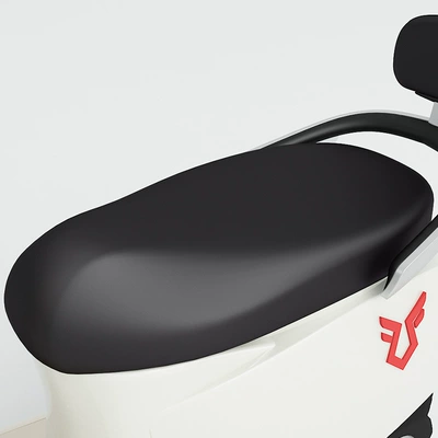 Motorcycle cushion – Electric Vehicle Waterproof and Sun-Proof Seat - black-small