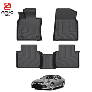 适用于Toyota Camry 2018-2024丰田凯美瑞TPE汽车脚垫3D专车专用
