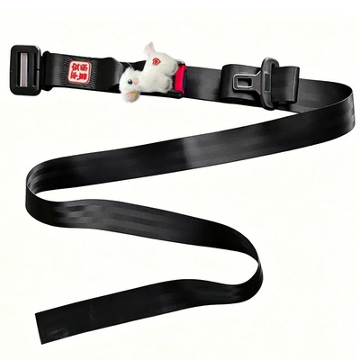 Fetus, and Support the Belly; Specifically Designed Car seat belt - black-push-type-maternity-safety-belt-pe-baglittle-white-horse-peace-and-joy