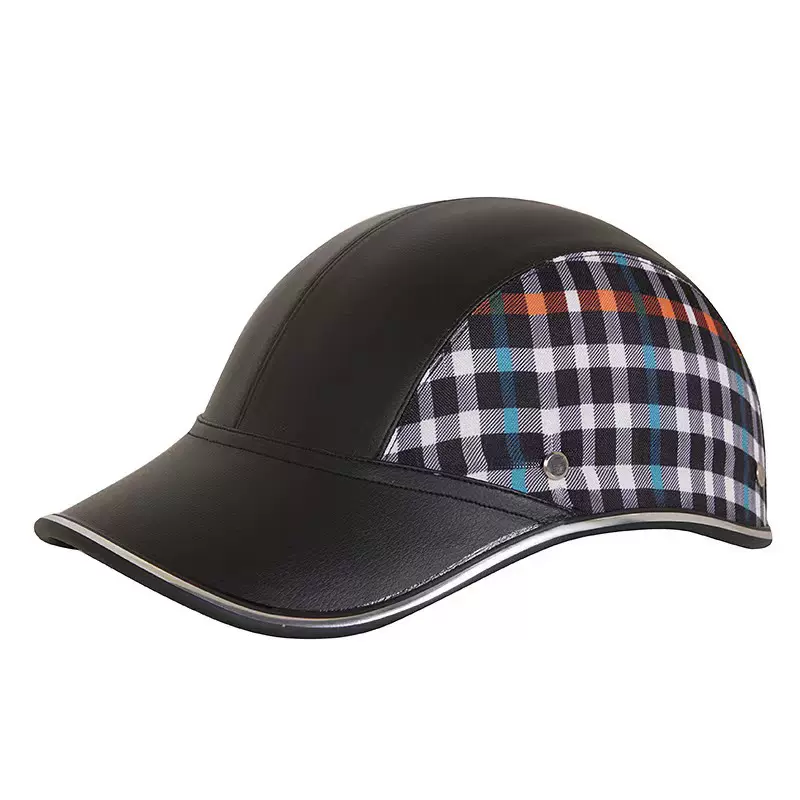棒球帽认证马术盔格子男女通用实用耐看安全帽夏季轻便精美头盔