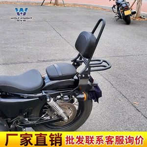 Harley X48 üçün arxa dayaqlı quyruq rəfi, arxa çərçivə, əyri yay arxa dayağı