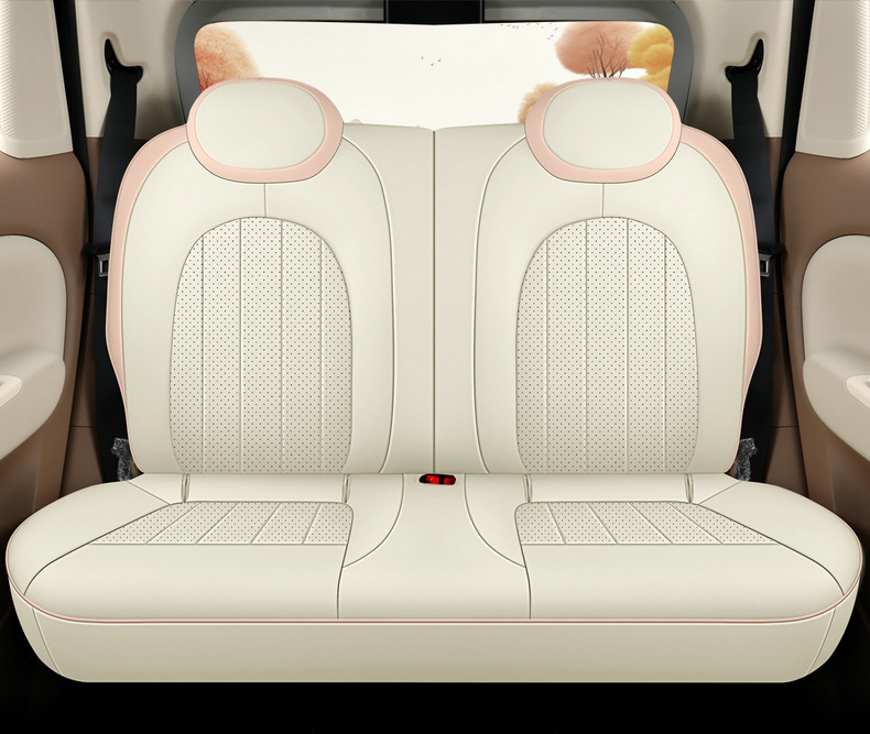 2025 four-generation Wuling Hongguang mini special car seat cover four-door fully enclosed cartoon leather seat cover