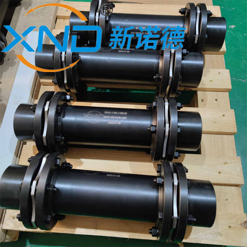 SJM13双膜片联轴器电厂钢厂水泥厂弹性膜片大扭矩45钢联轴器厂家