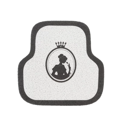 Protection Decorative Foot Mat Fashion – Universal Foot Pad - white-goddess-crown-mat-rear-row