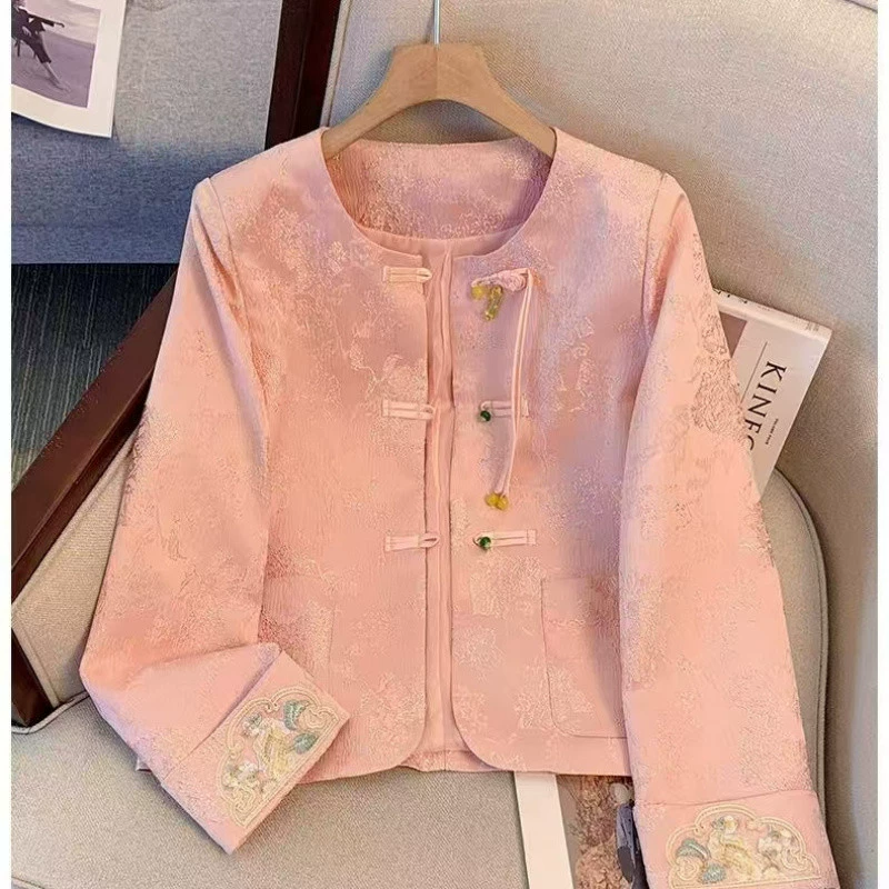Autumn jacket, Chinese style, Chanel style, high-end
