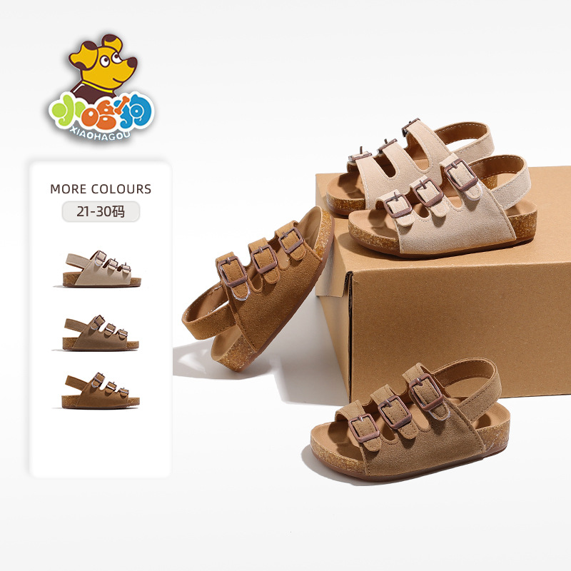 Baby Sandals Women's Treasure 2025 Summer New Soft Sole 1-3 Year Old Men's Summer Shoes Breathable Summer Men's Treasure Shoes