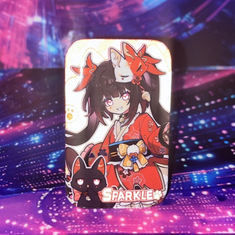 【崩坏:星穹铁道】潮玩小不点猫猫系列徽章 卡芙卡刃景元吧唧希儿|undefined