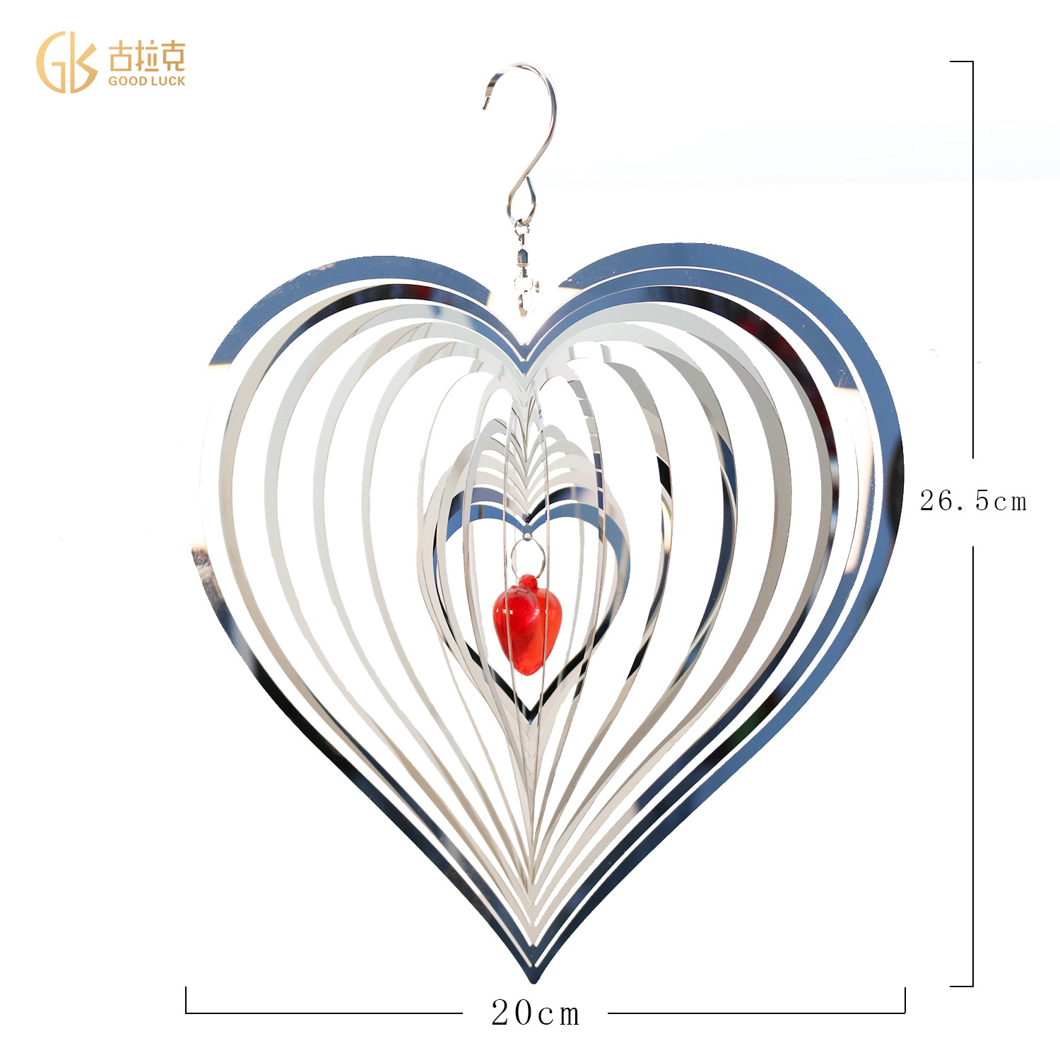 20爱心产品尺寸