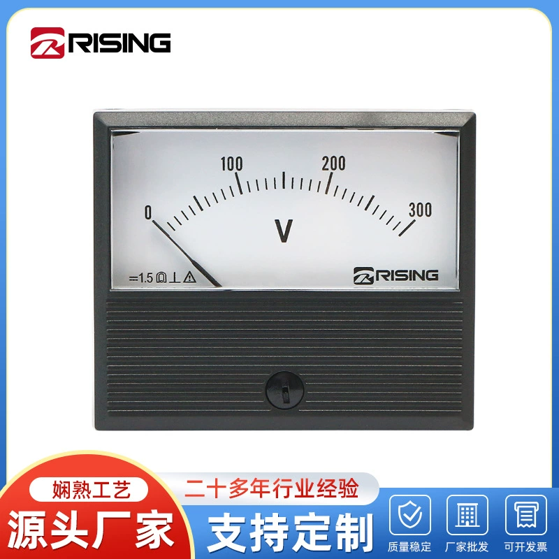 RS670 DC вольтметр 300V указатель головка зарядное устройство регулятор напряжения головка 69*58MM