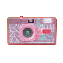 Holga135JC专业可重复使用35毫米胶片傻瓜果冻彩色非一次性相机