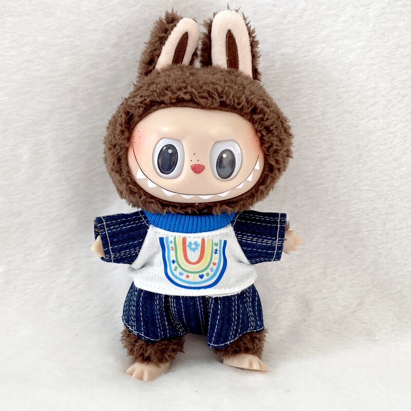 17cm 一世代、二世代、三世代 ラブブ ペンダント ベビー服 スカート セーター オーバーオール Tシャツ スーツ|undefined