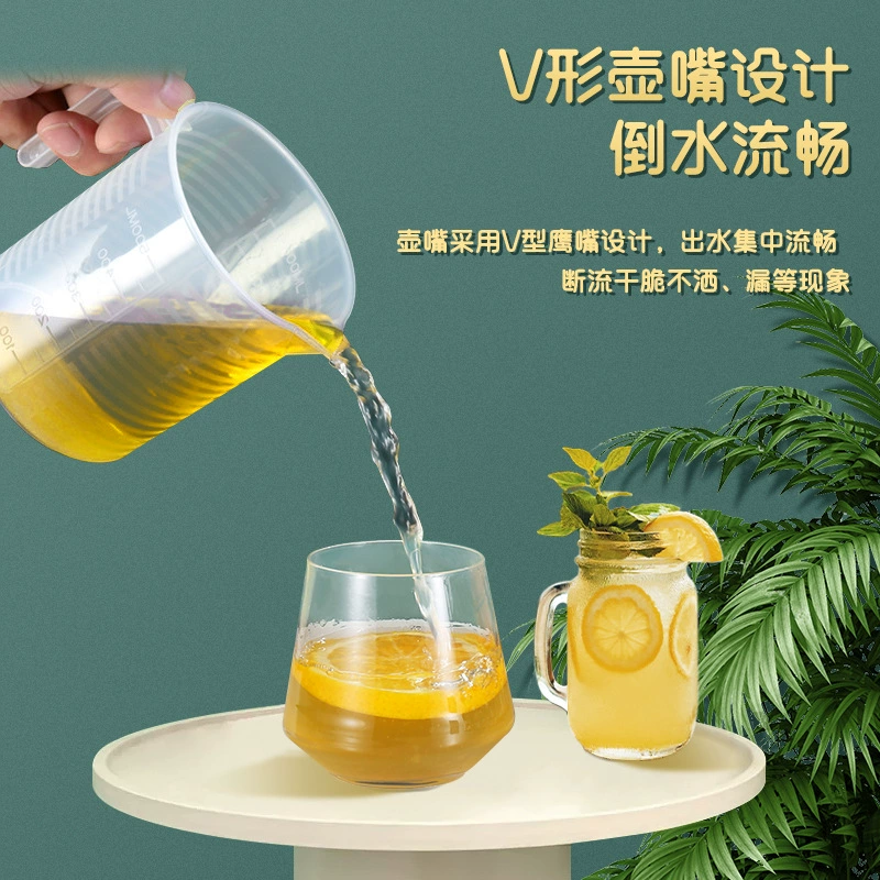 Measuring Cup (Polycarbonate) Heat-Resistant Transparent, Thick-Wall Multi-Volume 100–5000 ml