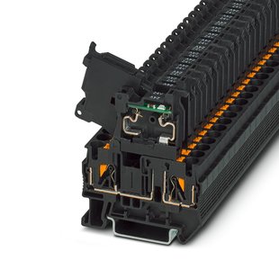 PT4-HESILED24V in-line fuse terminal PT in-line spring wiring terminal