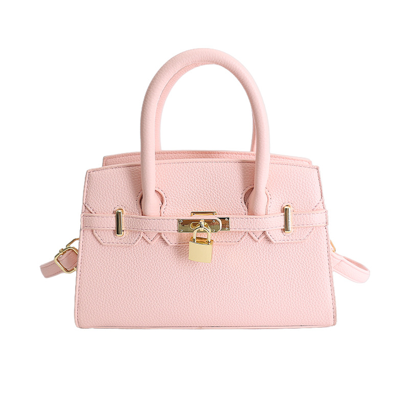 Bolso para mujeres 2026 nuevo estilo de alto nivel lichi estampado bolso de platino portátil de alto nivel de moda versátil bolso de hombro inclinado