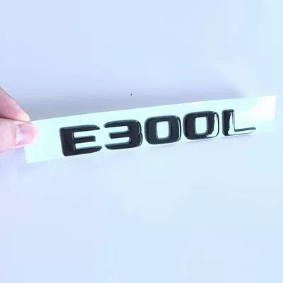 Car logo — large emblem for modification - standard-e300l-black-label