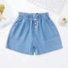 Denim skirt, shorts