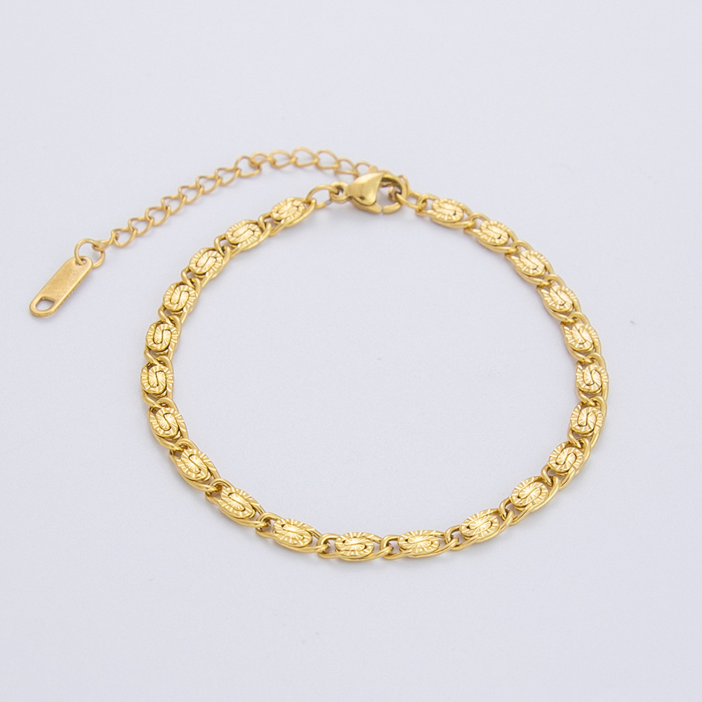 PVD Coated NEW IN HOME DECOR Solid Color 304 Stainless Steel Retro Waterproof Non Tarnish 304 Lab Created Gemstones display picture 6