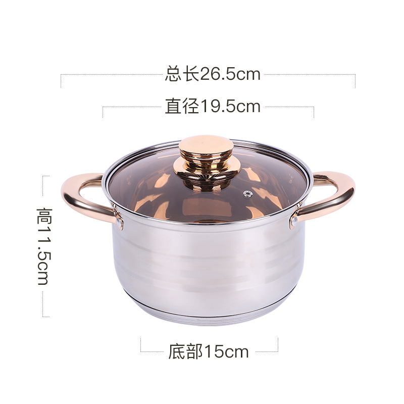 Nuevo conjunto transfronterizo de seis piezas de paneles de cocina casera paneles antiadherentes regalo de reunión anual al por mayor caja de regalo de cocina de cocina