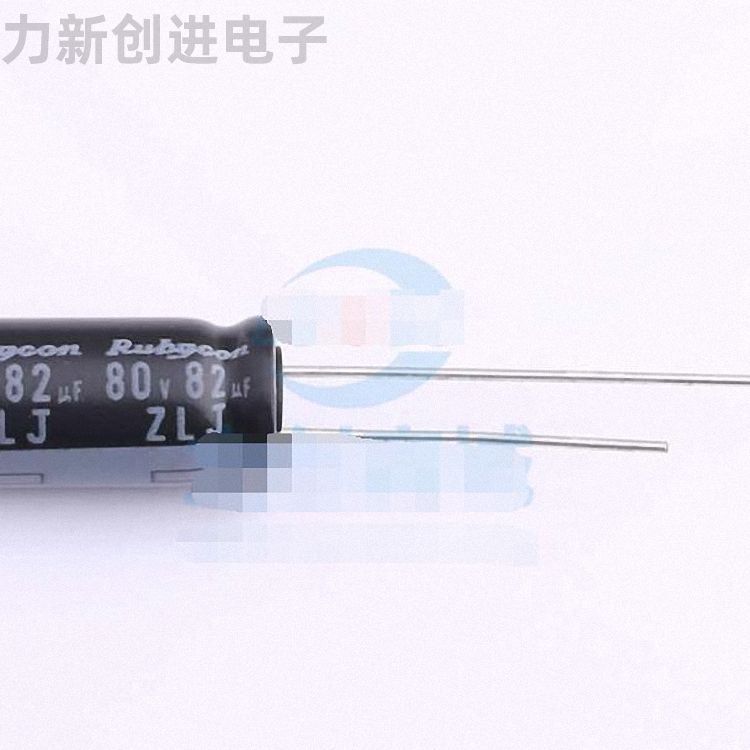 80ZLJ82M8X16描述82uF 80V电解电容器