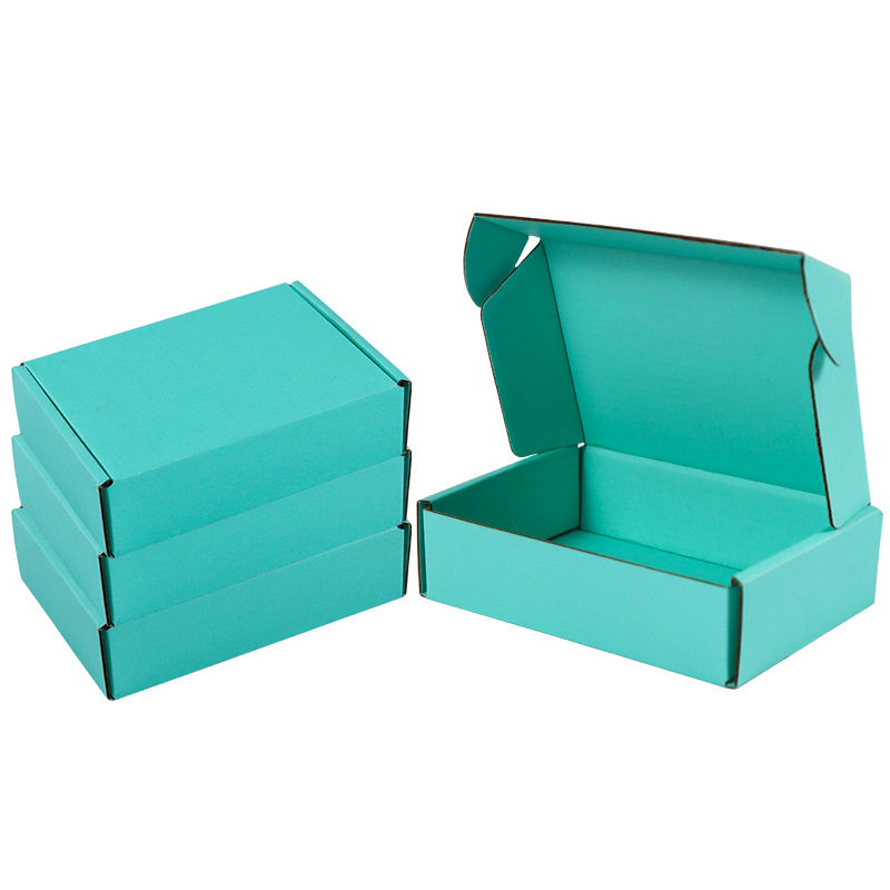 Caja de avión Rosa caja de embalaje de papel de joyería de tamaño pequeño al por mayor extra duro desgaste armadura ropa caja de aviones en stock caja de color