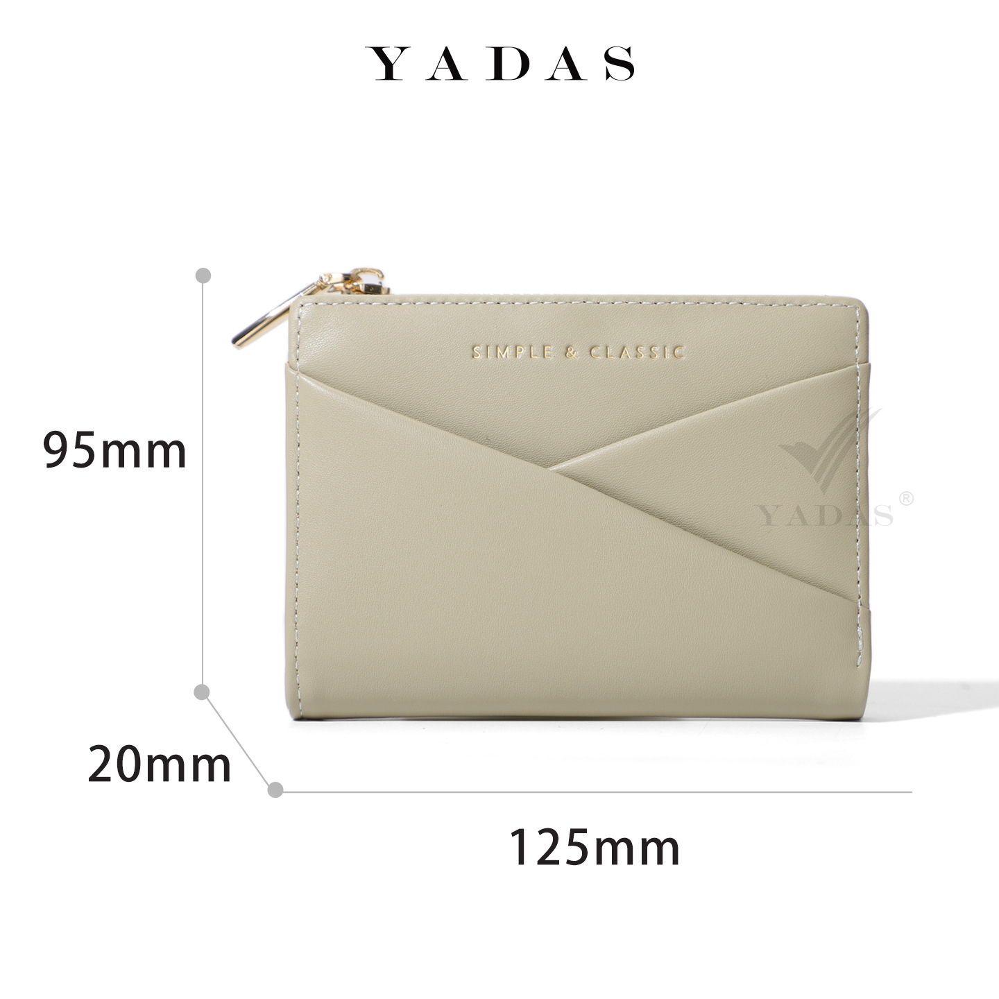 Nuevo tipo de mujer corta billetera coreana empalmado dos plegables cremallera billetera de cambio de moda monedero de color sólido billetera mujer