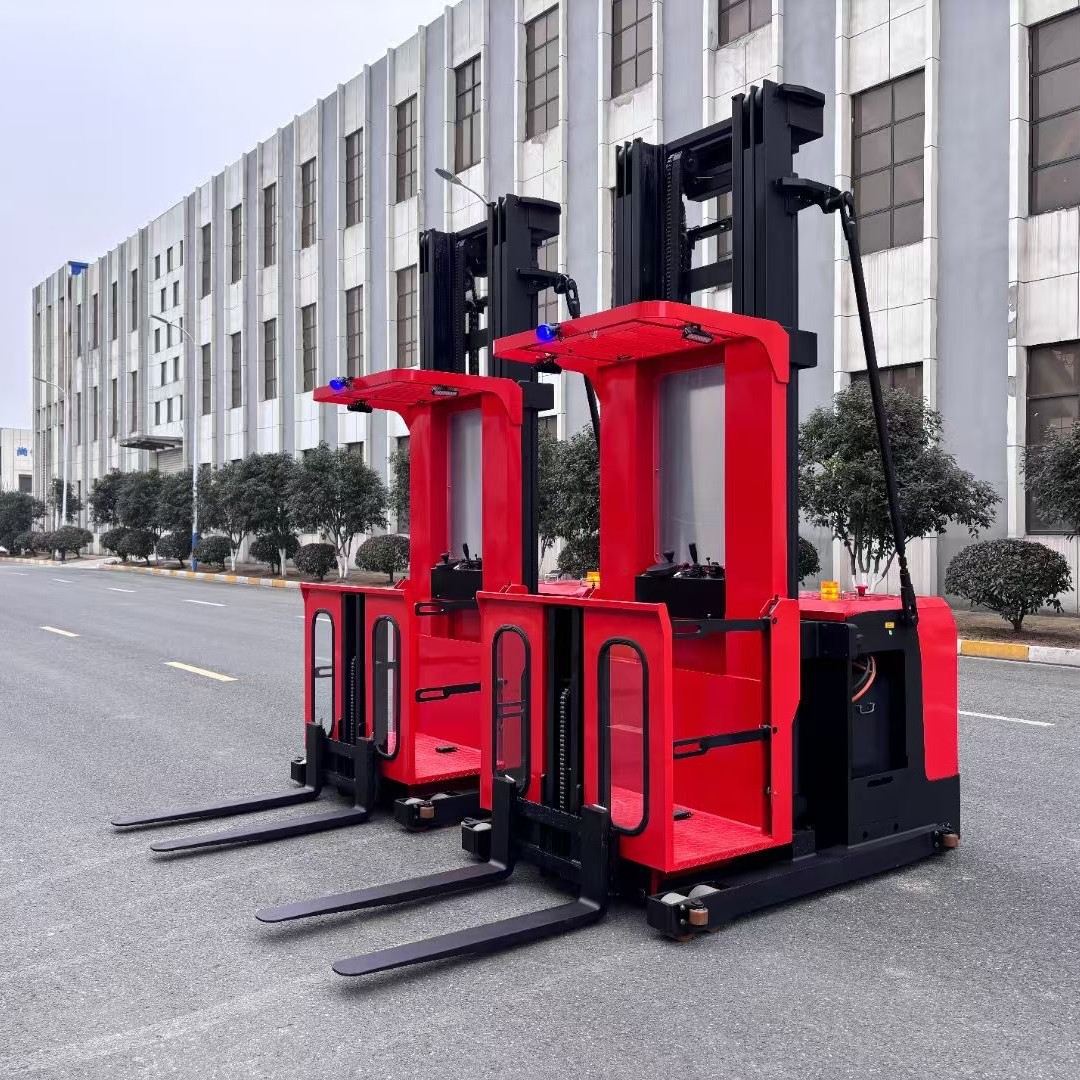 普尔夫高位拣选车叉车1吨7.5米拣货车自动取料机电动升降平台车