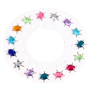 Acrylic Crystal Diamond Stickers 3d Reward Crystal Stickers Children's Cartoon Stage Decorative Stickers Gem Stickers