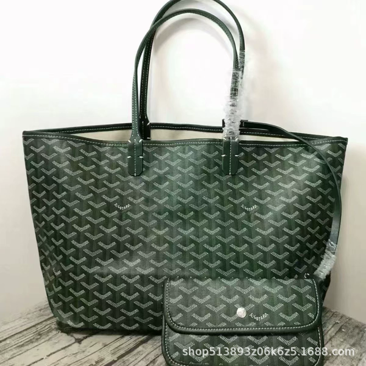 2025 новая блестящая сумка через плечо Goyard, тоут, сумка с зубчатым принтом, переносная хобо, шоппер