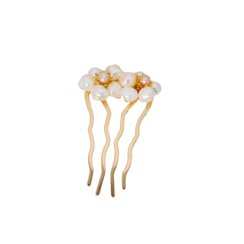 Nueva perla en forma de U clip para el cabello para mujeres clip para el cabello fijo artefacto clip para el cabello de alta calidad clip para el cabello de estilo universal