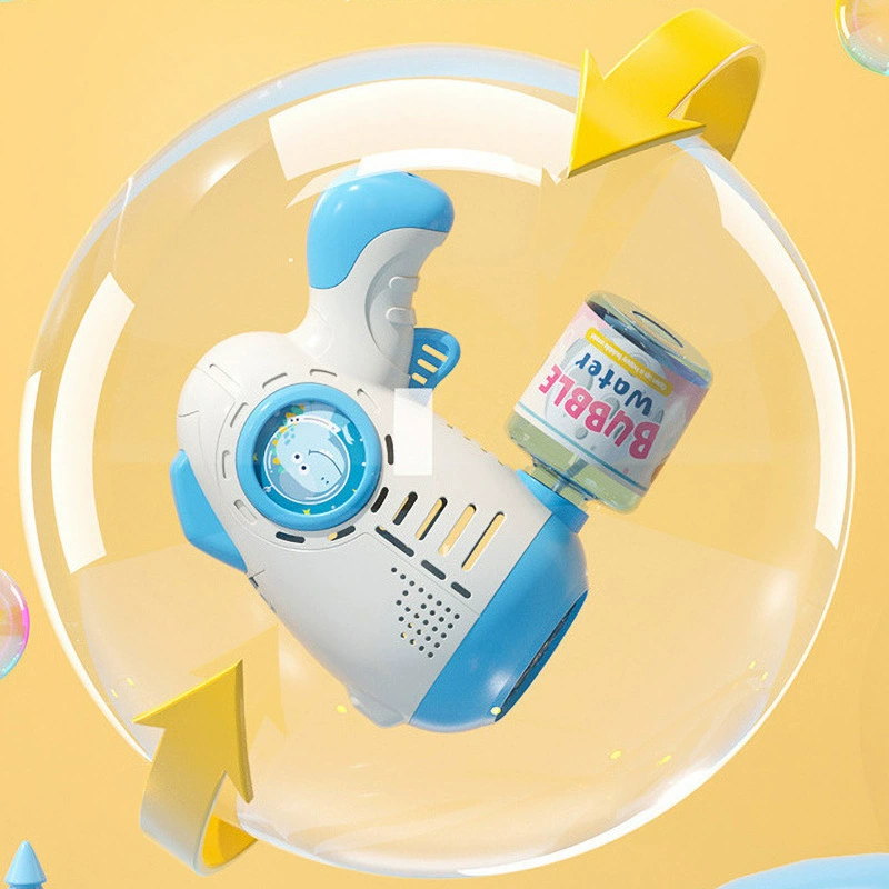 Space dinosaur, handheld automatic bubble machine for boys and girls, internet celebrity, fully automatic
